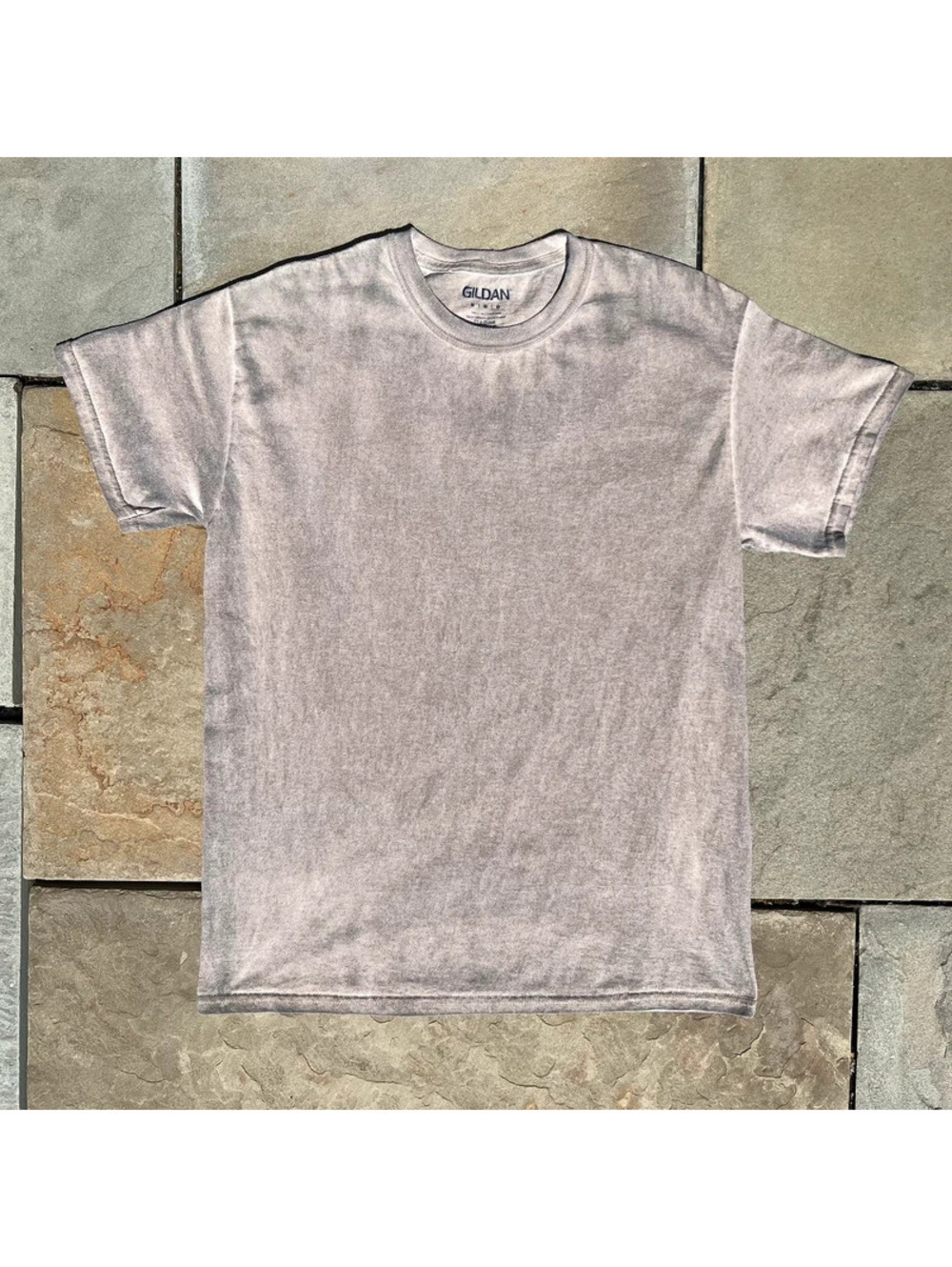Earth Grey Garment Dyed Reworked Tee